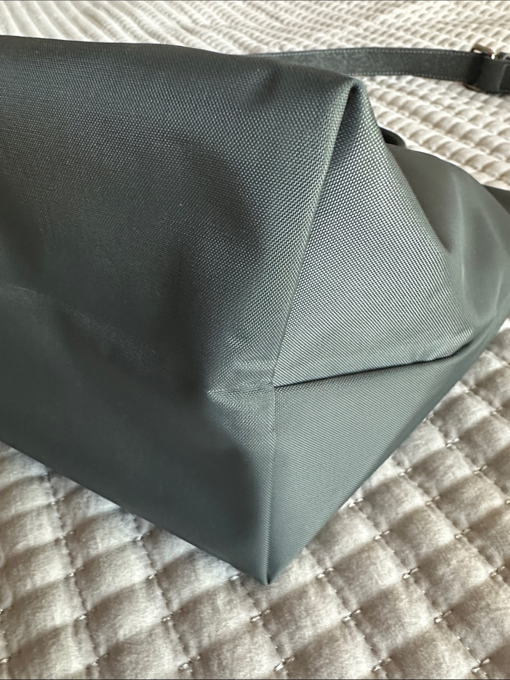 Longchamp Le Pliage Green Recycled Canvas Top Small - Picture 11 of 16